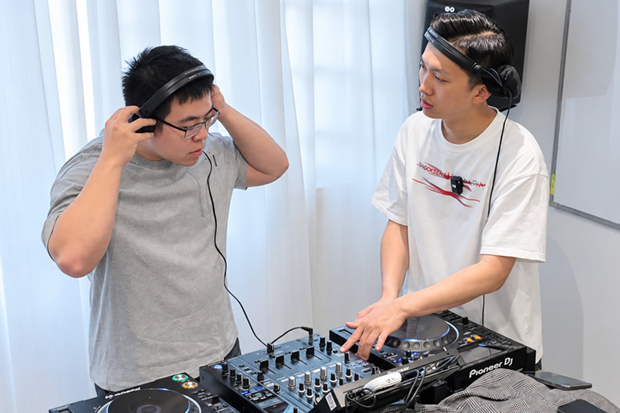 Fusion DJ Studio 上課照片